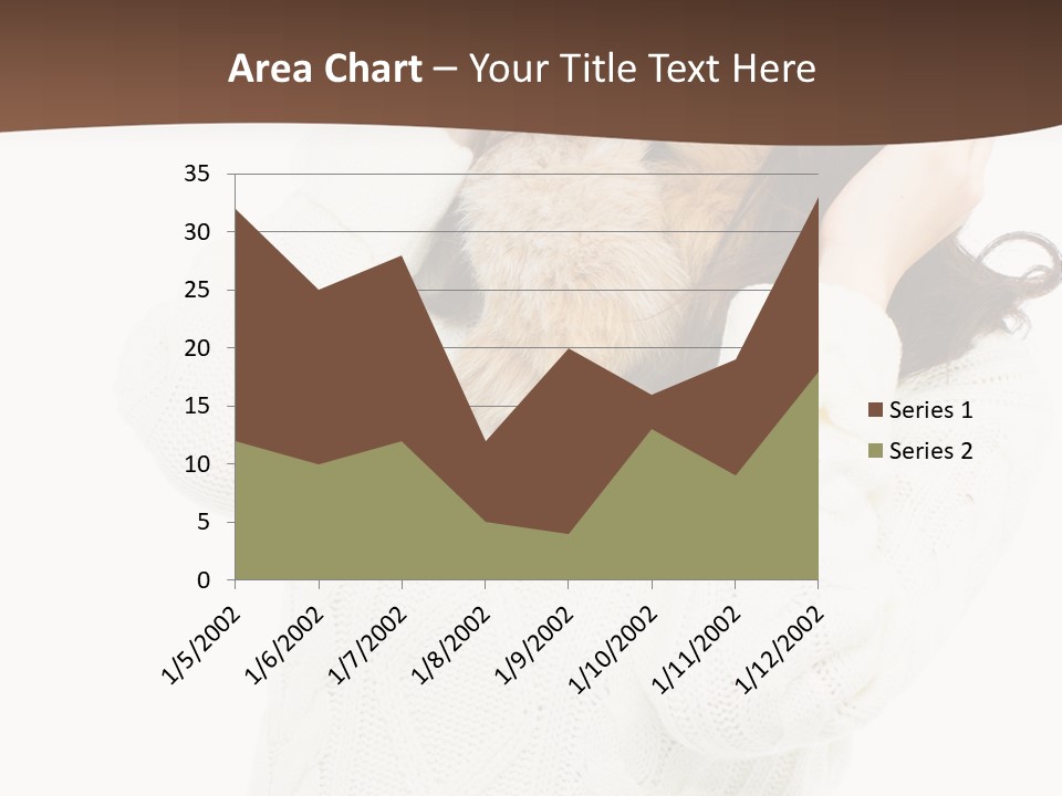 Female Glove Pretty PowerPoint Template