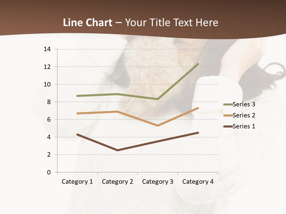 Female Glove Pretty PowerPoint Template