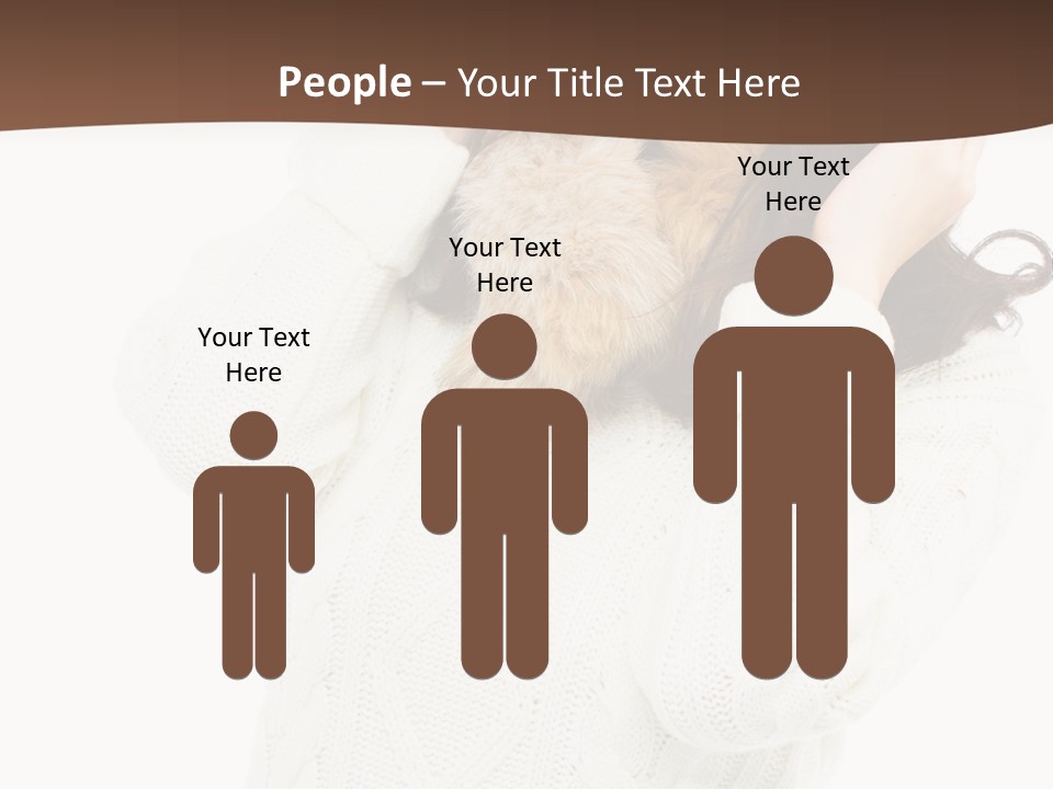 Female Glove Pretty PowerPoint Template