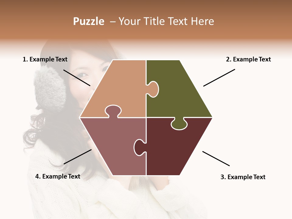 Sweater Seasonal White Background PowerPoint Template