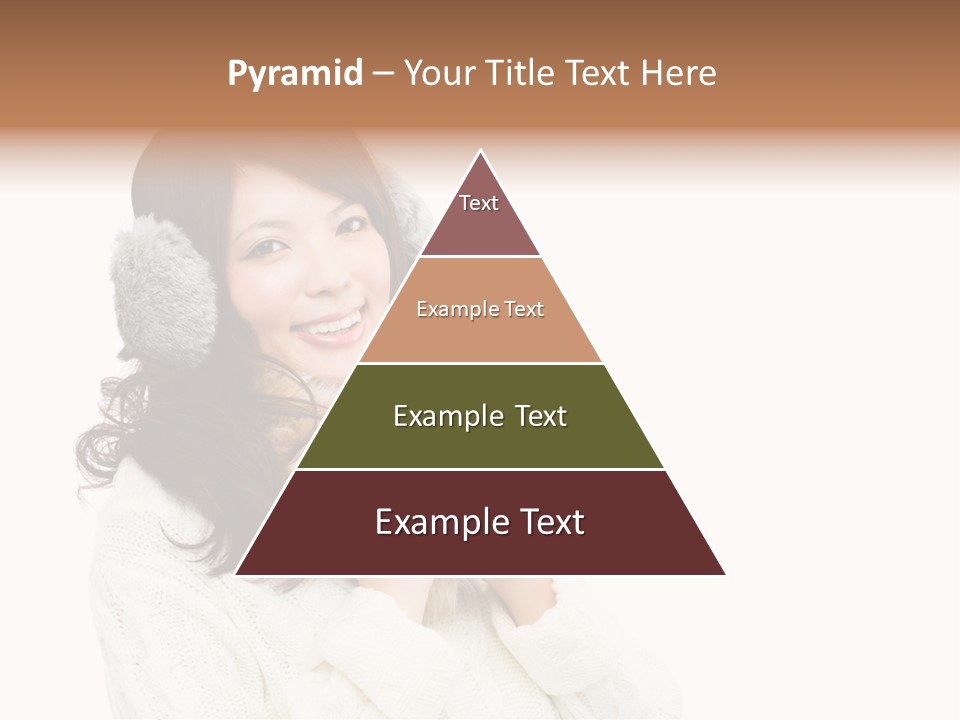 Sweater Seasonal White Background PowerPoint Template