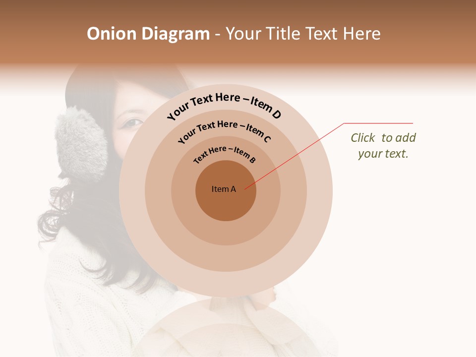 Sweater Seasonal White Background PowerPoint Template