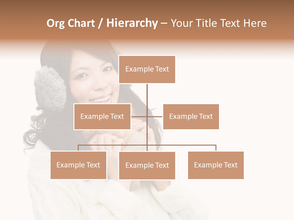 Sweater Seasonal White Background PowerPoint Template