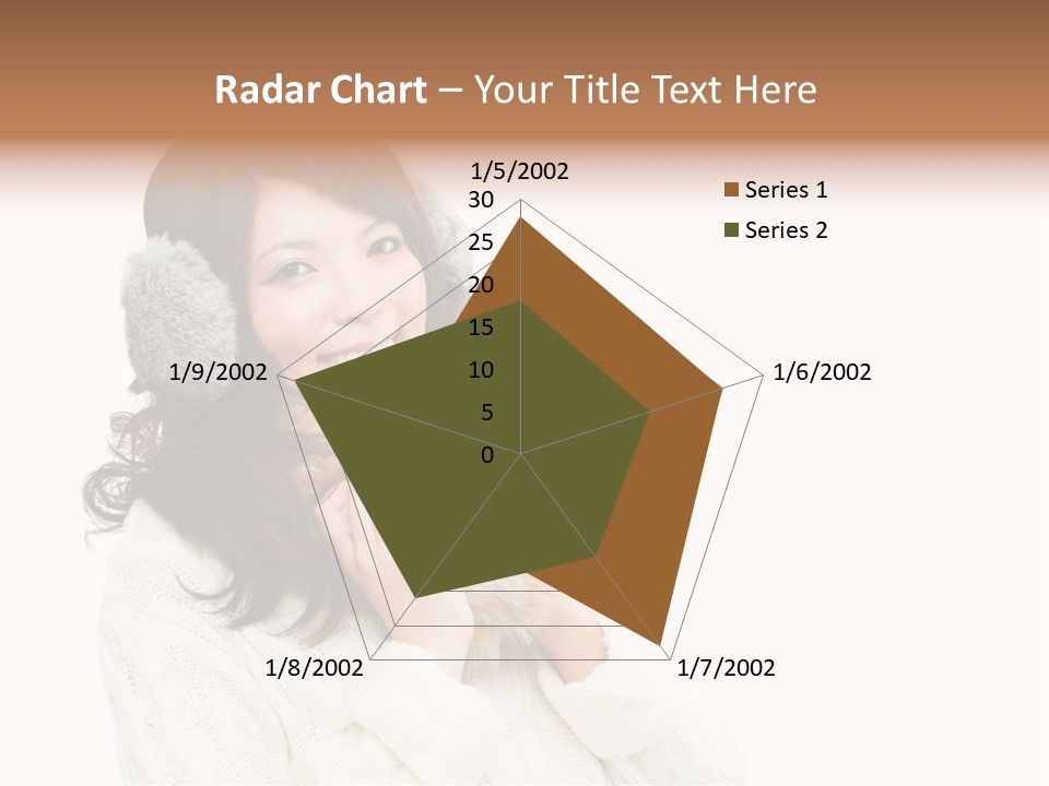 Sweater Seasonal White Background PowerPoint Template