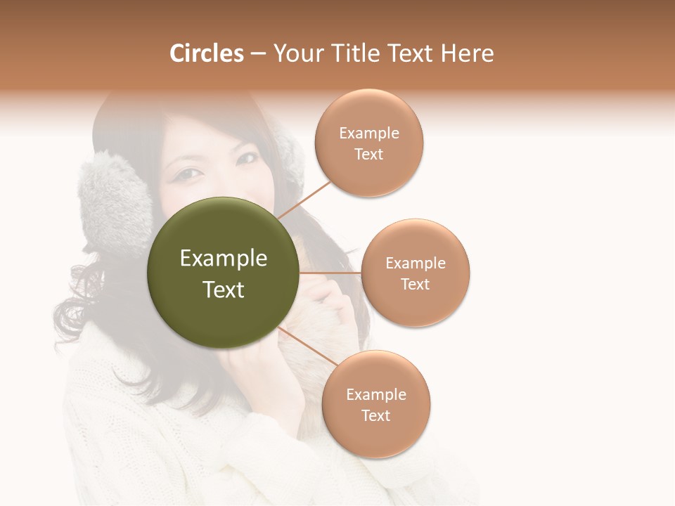 Sweater Seasonal White Background PowerPoint Template