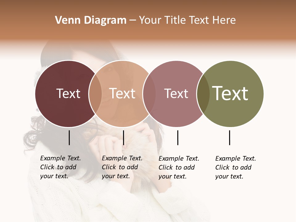 Sweater Seasonal White Background PowerPoint Template