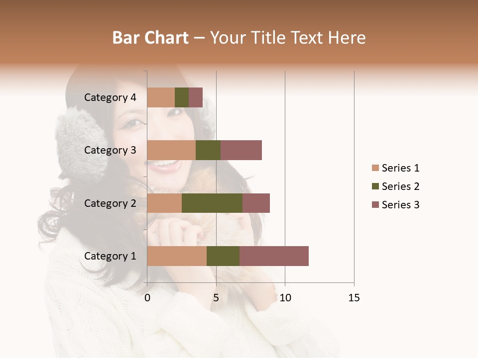 Sweater Seasonal White Background PowerPoint Template