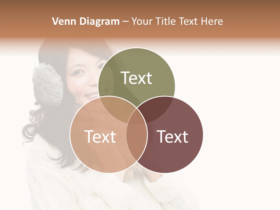 Sweater Seasonal White Background PowerPoint Template