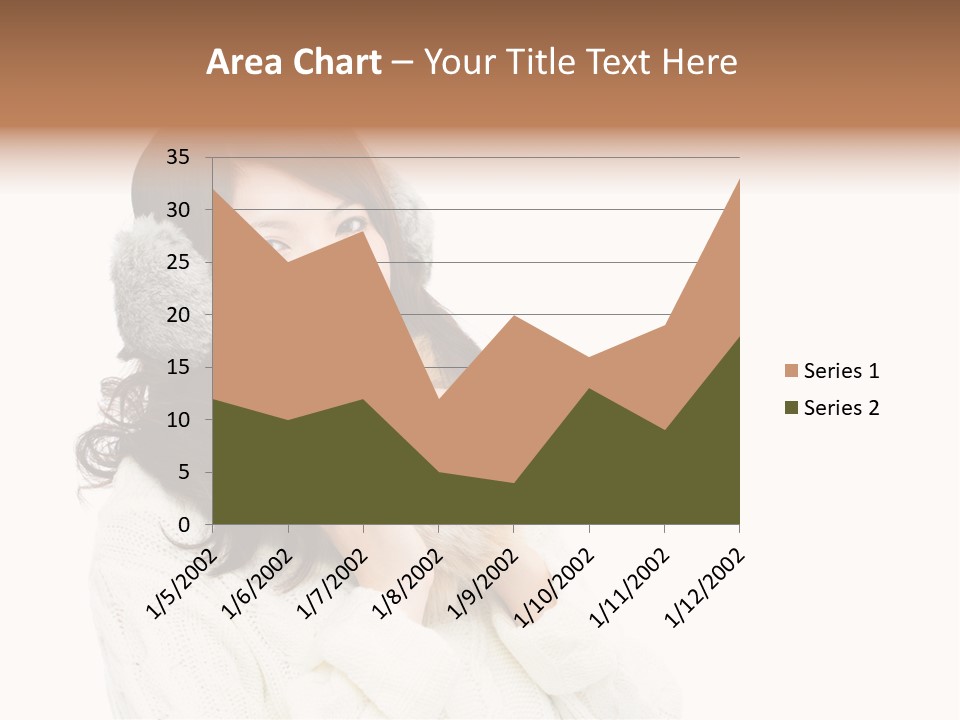 Sweater Seasonal White Background PowerPoint Template