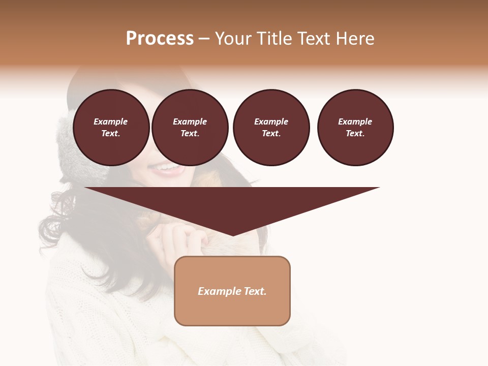 Sweater Seasonal White Background PowerPoint Template