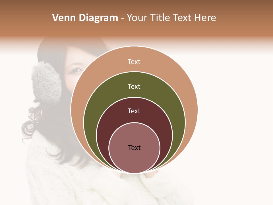 Sweater Seasonal White Background PowerPoint Template