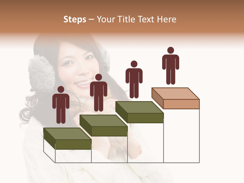 Sweater Seasonal White Background PowerPoint Template