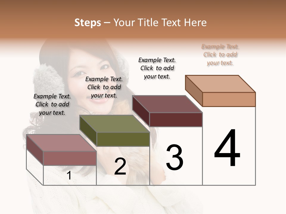 Sweater Seasonal White Background PowerPoint Template