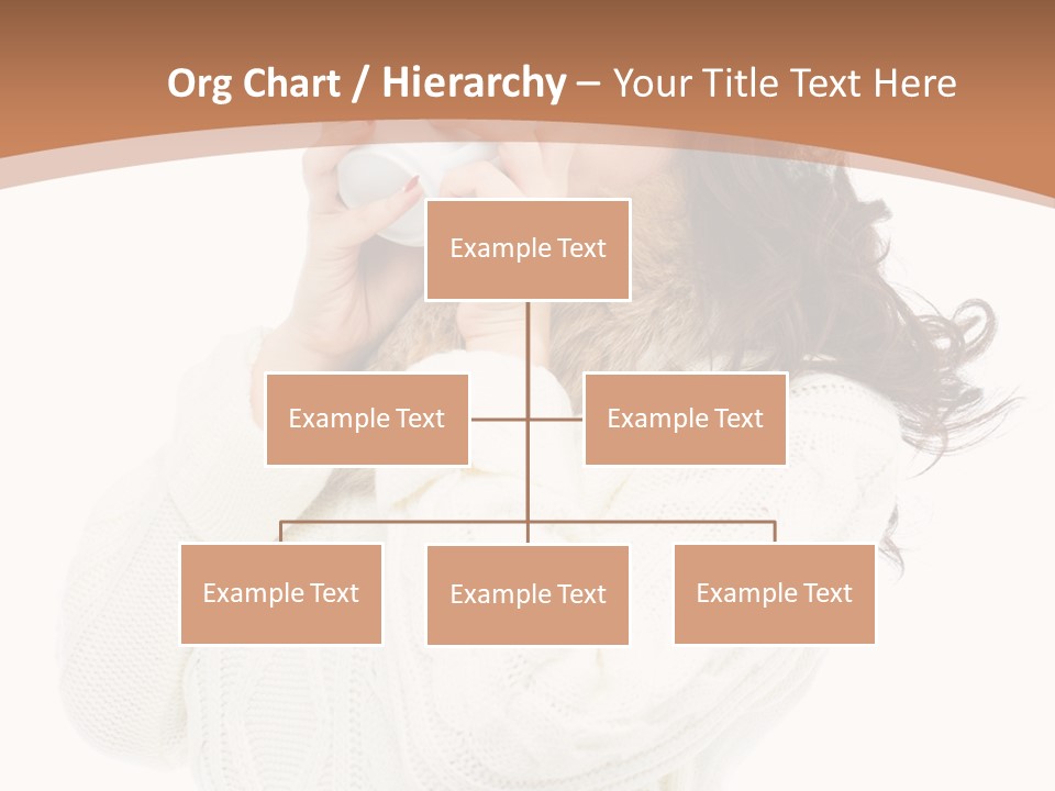 Female Alone Taiwanese PowerPoint Template