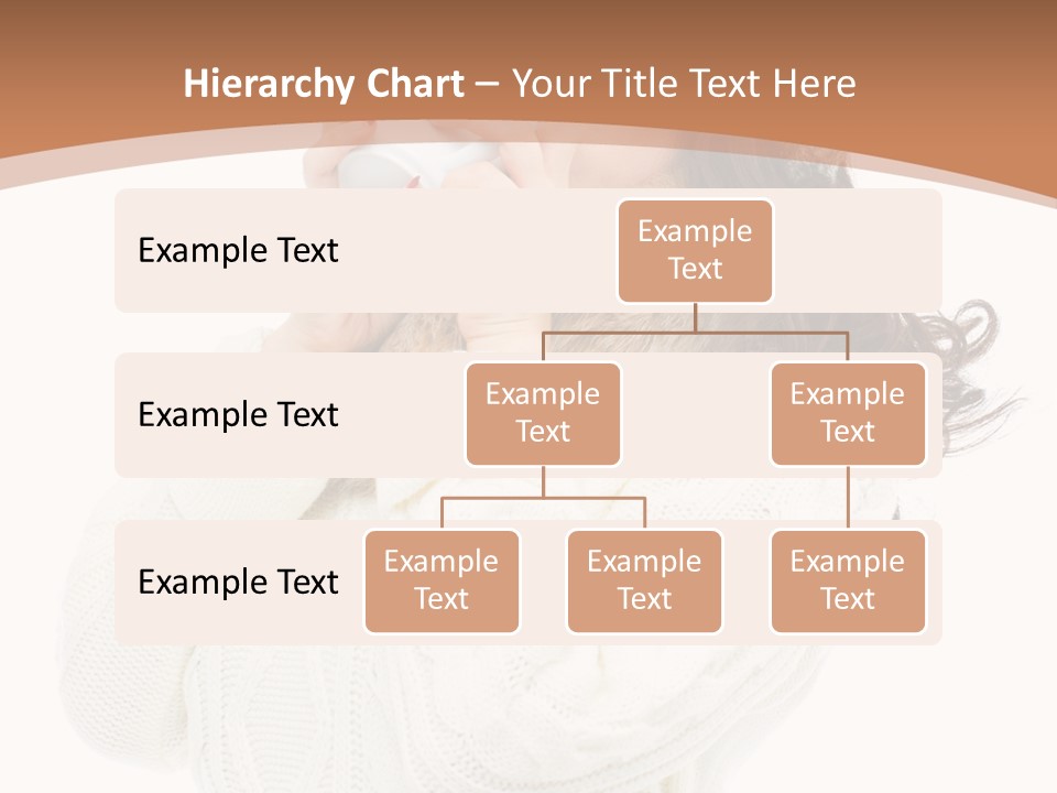 Female Alone Taiwanese PowerPoint Template