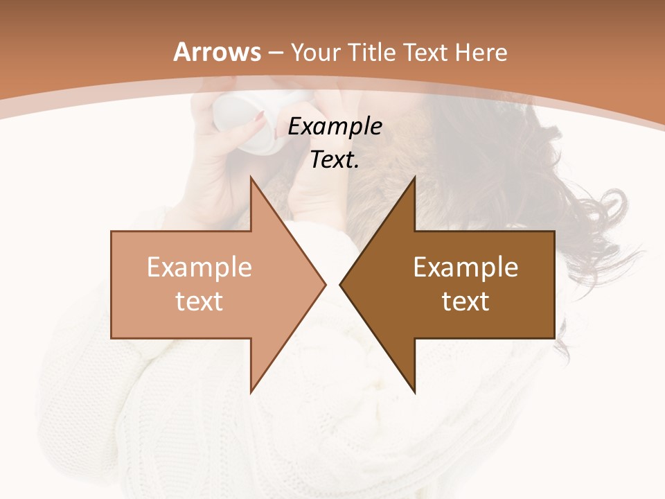 Female Alone Taiwanese PowerPoint Template
