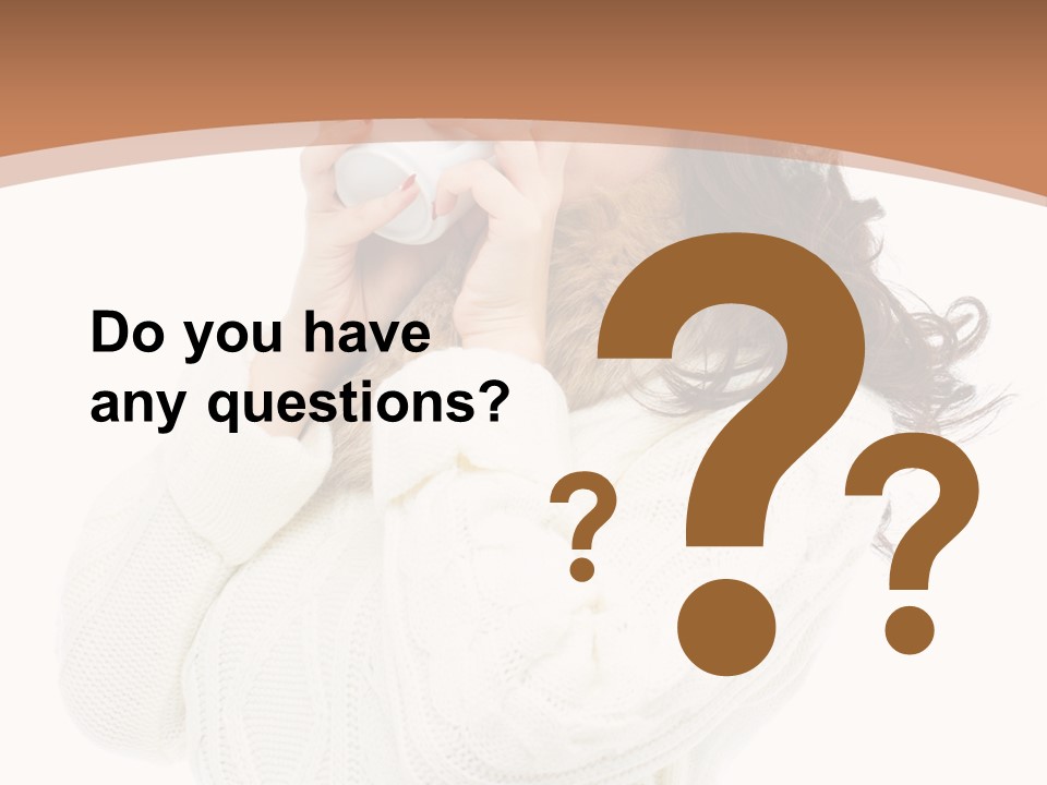 Female Alone Taiwanese PowerPoint Template