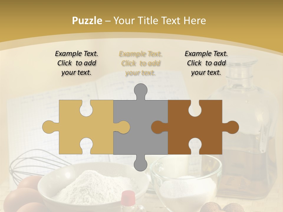 Recipe Writing Historical PowerPoint Template