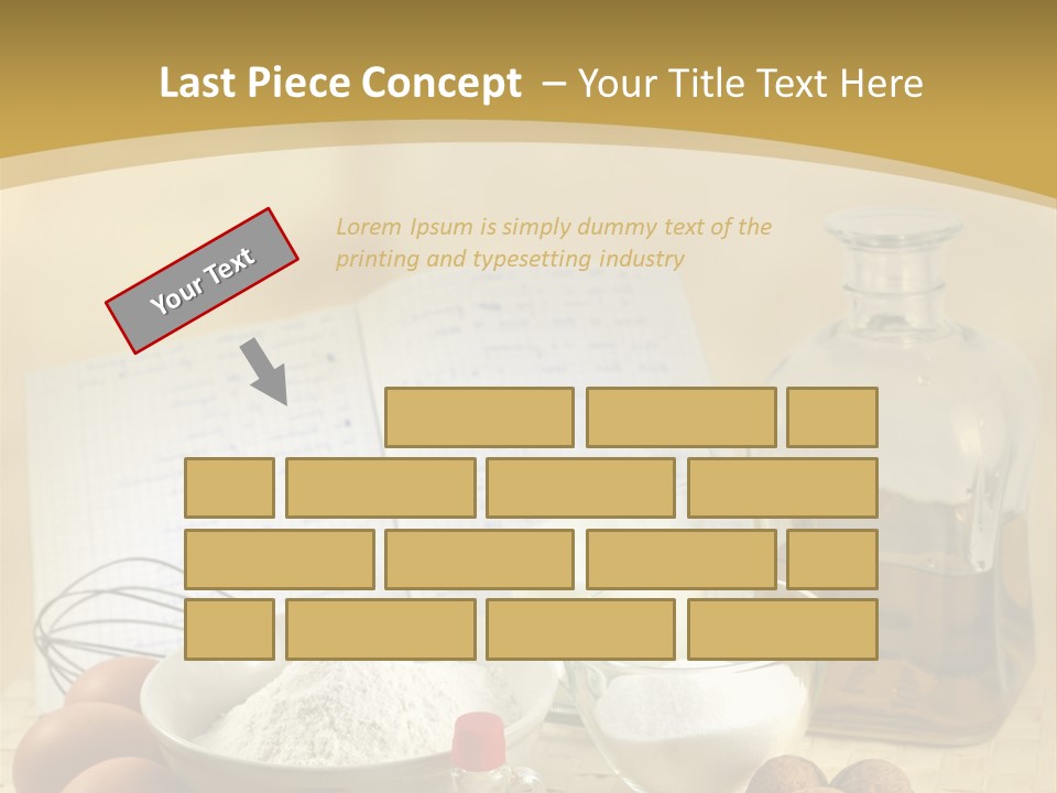Recipe Writing Historical PowerPoint Template