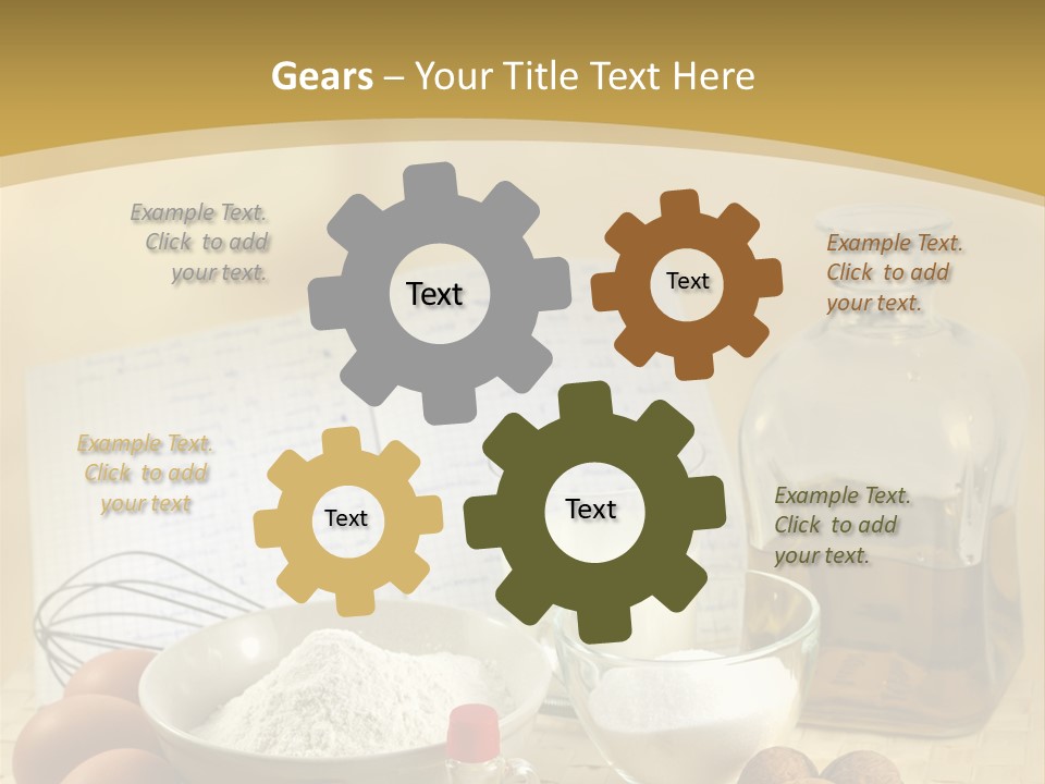 Recipe Writing Historical PowerPoint Template