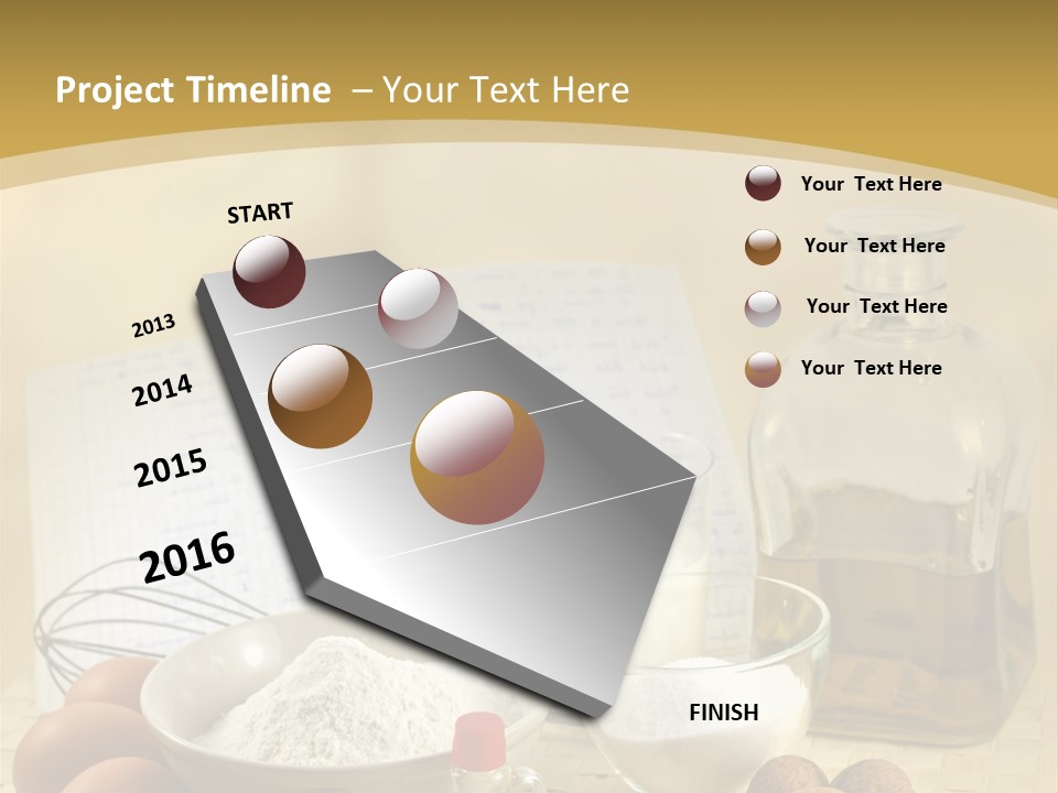 Recipe Writing Historical PowerPoint Template