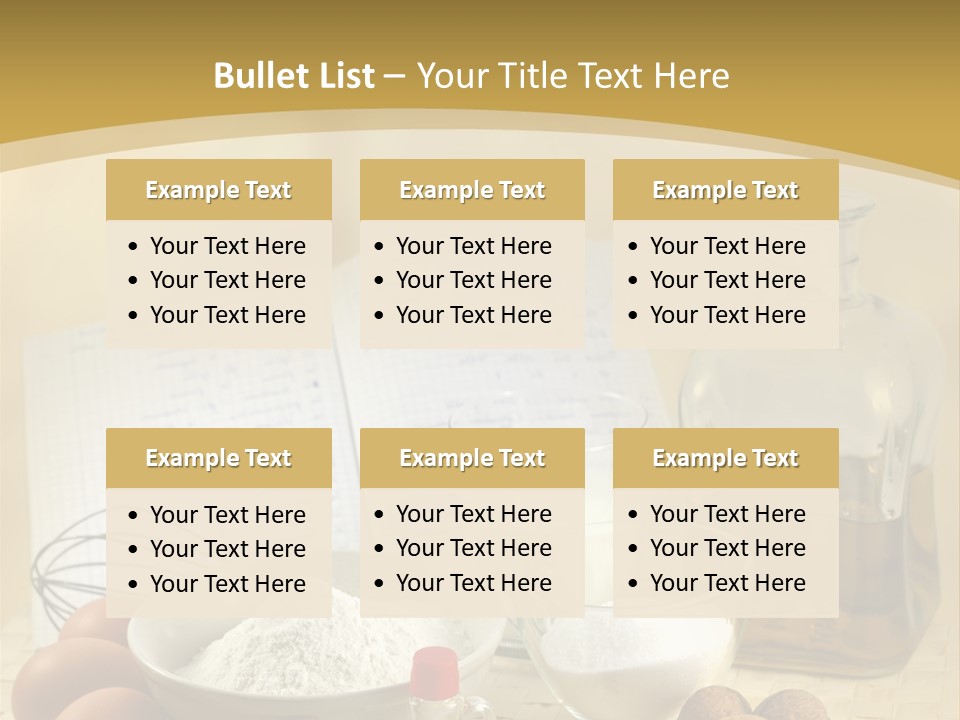 Recipe Writing Historical PowerPoint Template