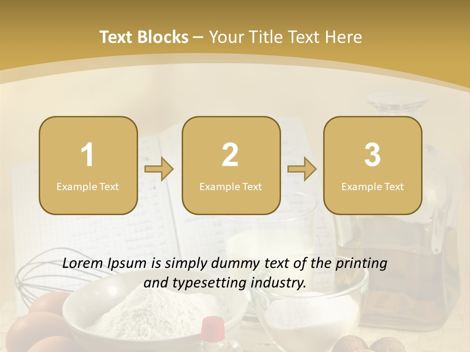 Recipe Writing Historical PowerPoint Template