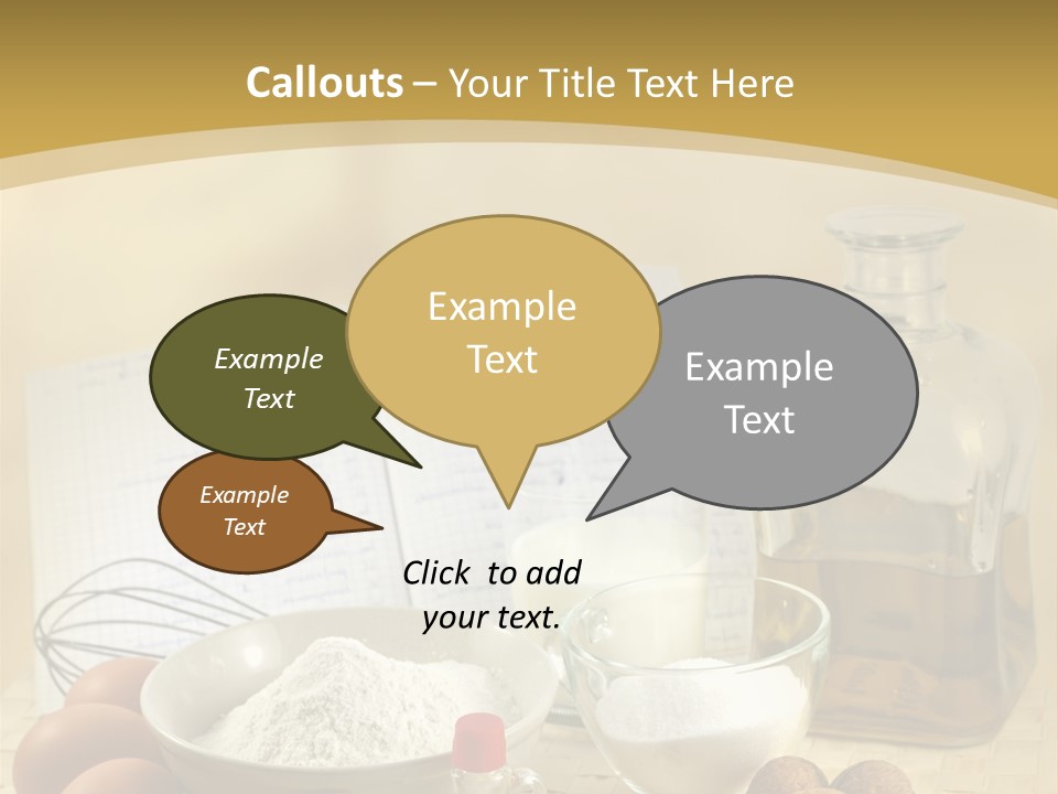 Recipe Writing Historical PowerPoint Template