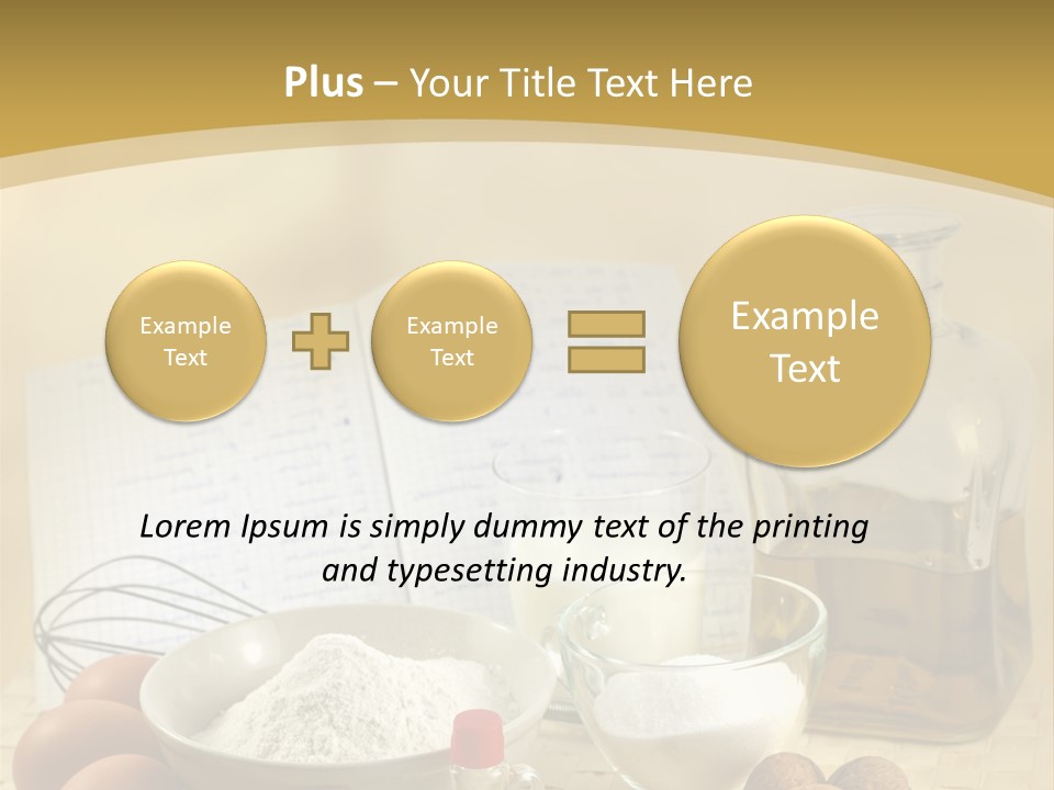 Recipe Writing Historical PowerPoint Template
