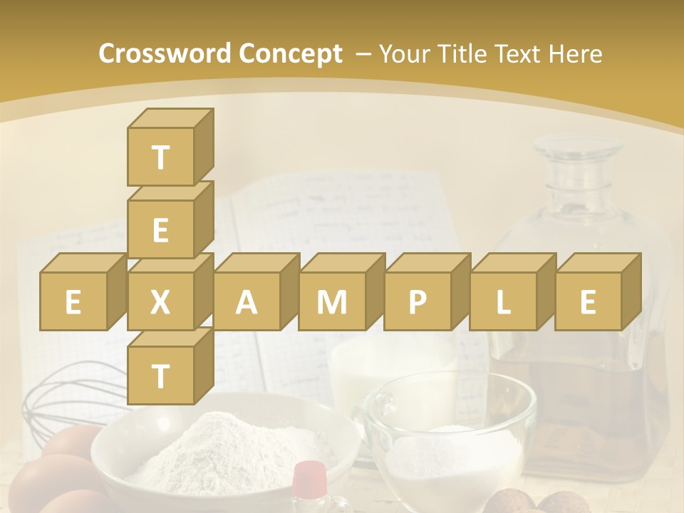 Recipe Writing Historical PowerPoint Template