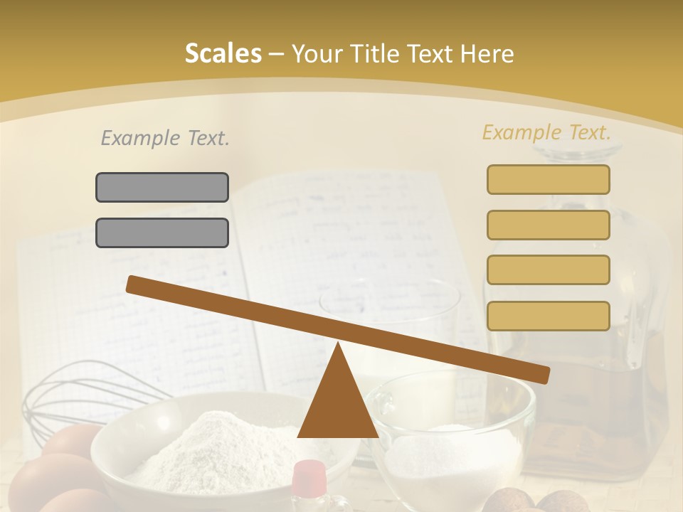 Recipe Writing Historical PowerPoint Template