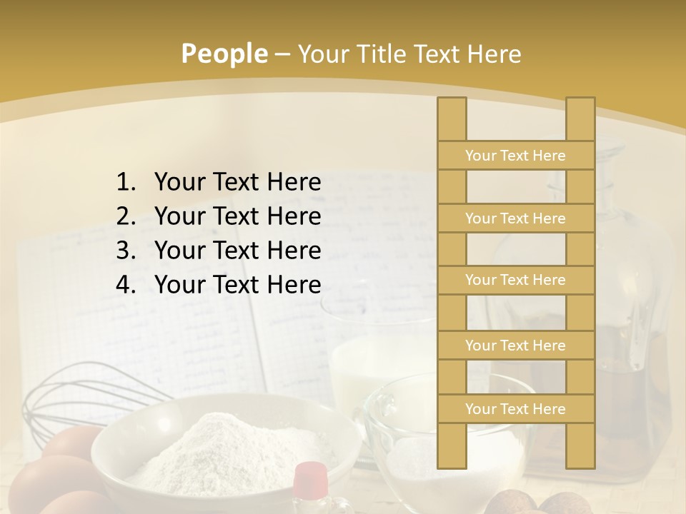 Recipe Writing Historical PowerPoint Template