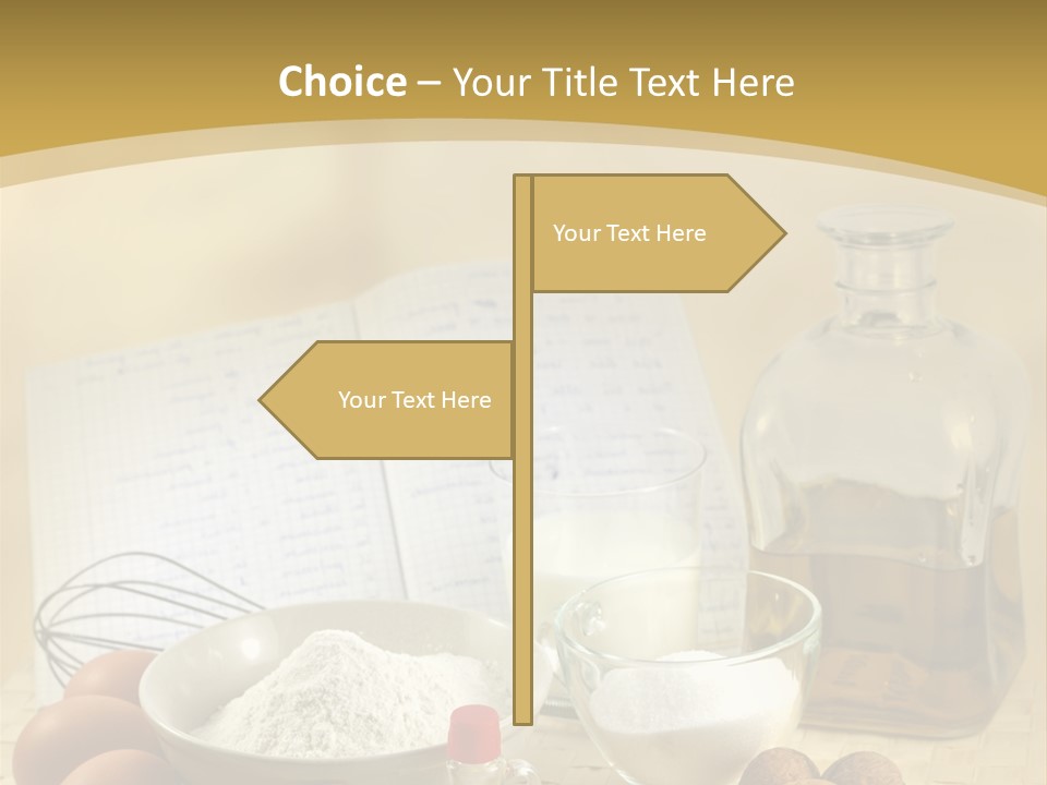 Recipe Writing Historical PowerPoint Template