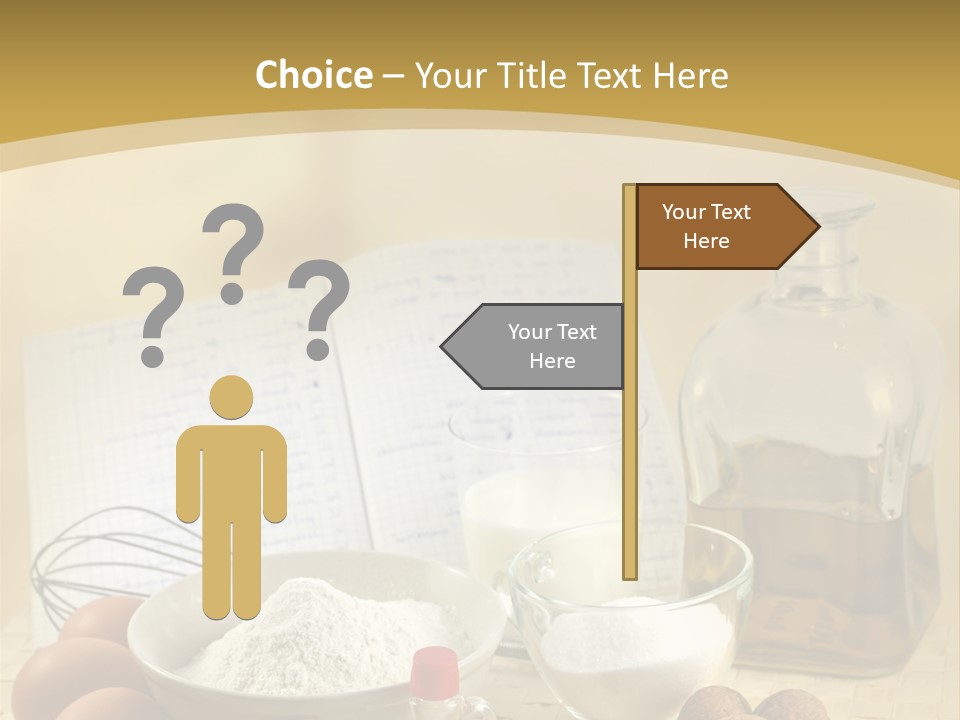 Recipe Writing Historical PowerPoint Template