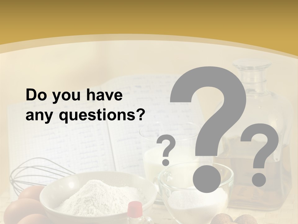 Recipe Writing Historical PowerPoint Template