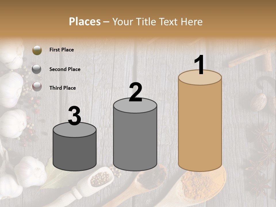 Background Organic Vegetable PowerPoint Template