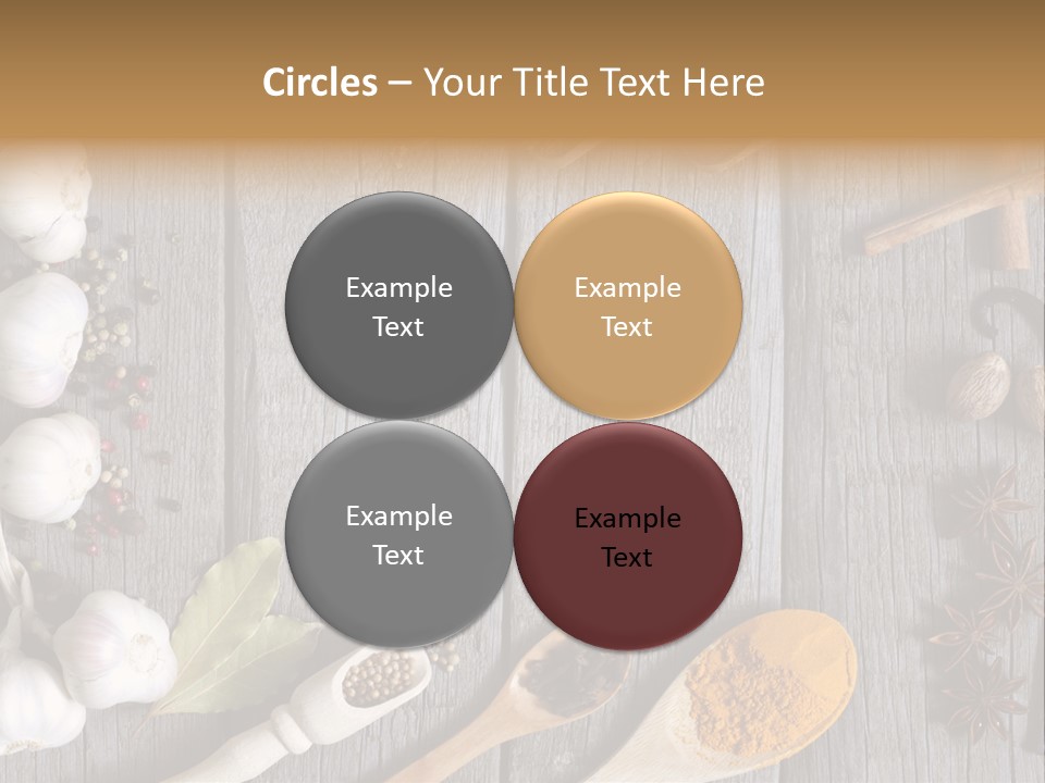 Background Organic Vegetable PowerPoint Template