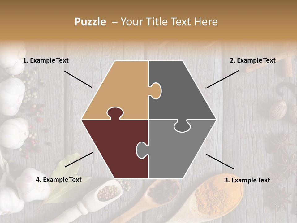 Background Organic Vegetable PowerPoint Template