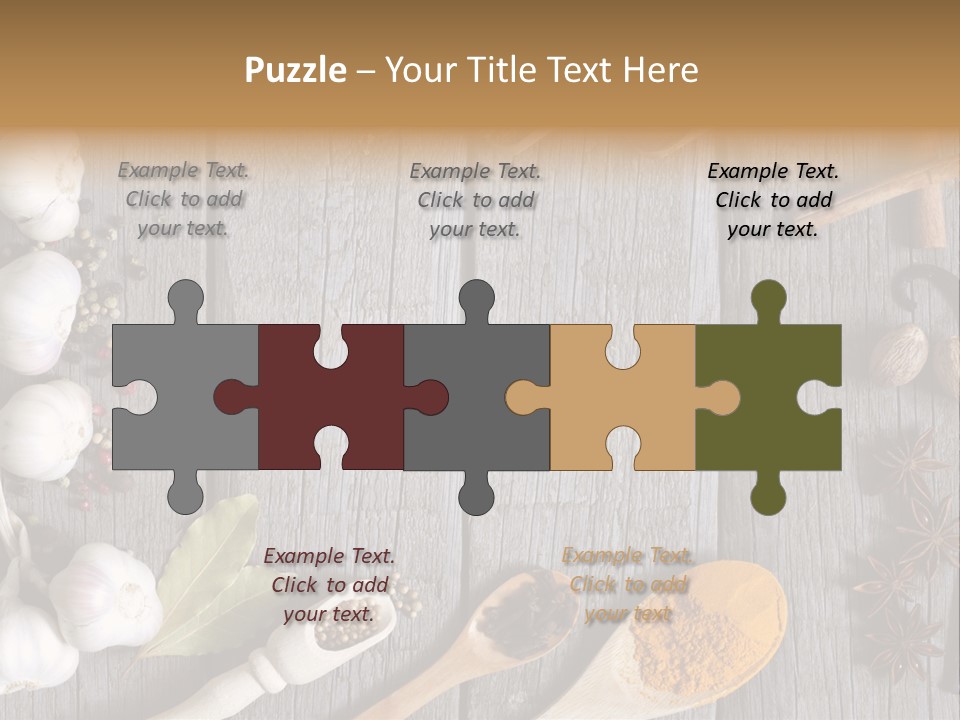 Background Organic Vegetable PowerPoint Template