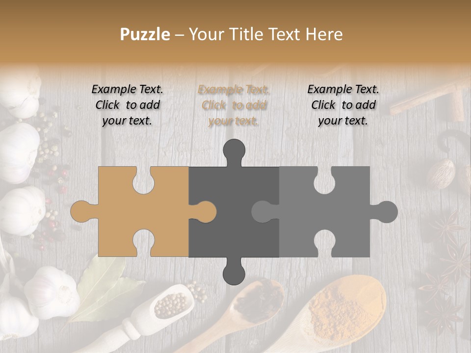 Background Organic Vegetable PowerPoint Template