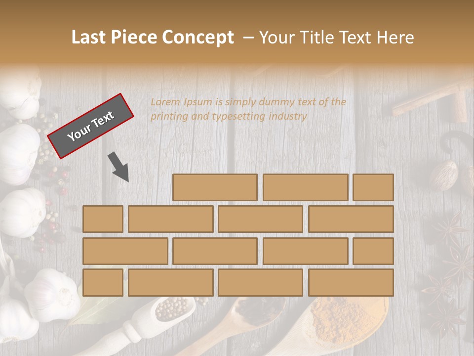 Background Organic Vegetable PowerPoint Template