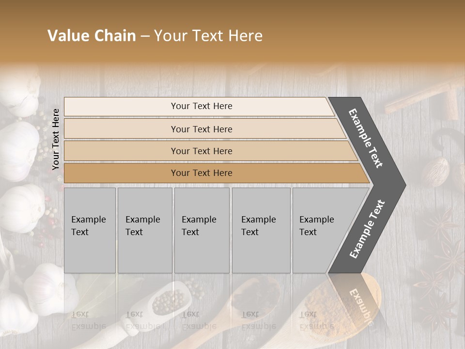Background Organic Vegetable PowerPoint Template