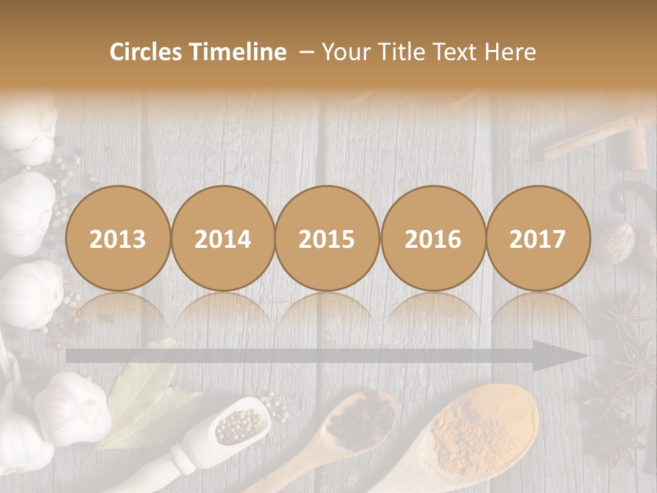 Background Organic Vegetable PowerPoint Template