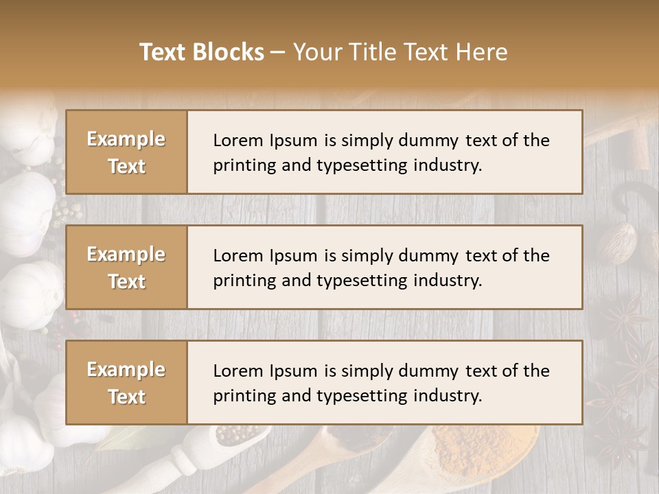 Background Organic Vegetable PowerPoint Template