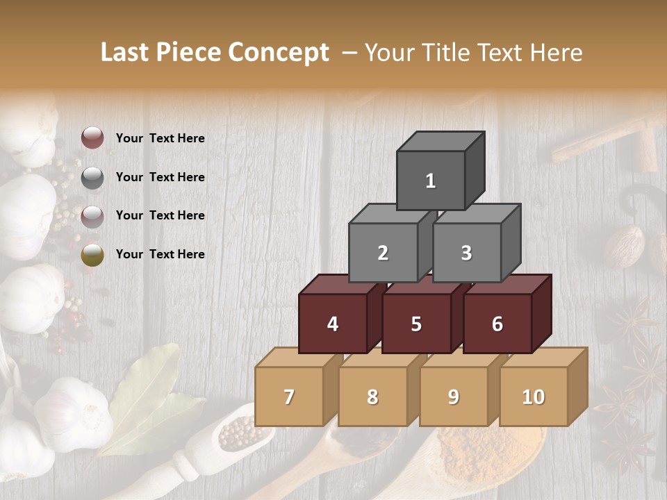 Background Organic Vegetable PowerPoint Template