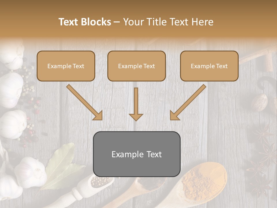 Background Organic Vegetable PowerPoint Template