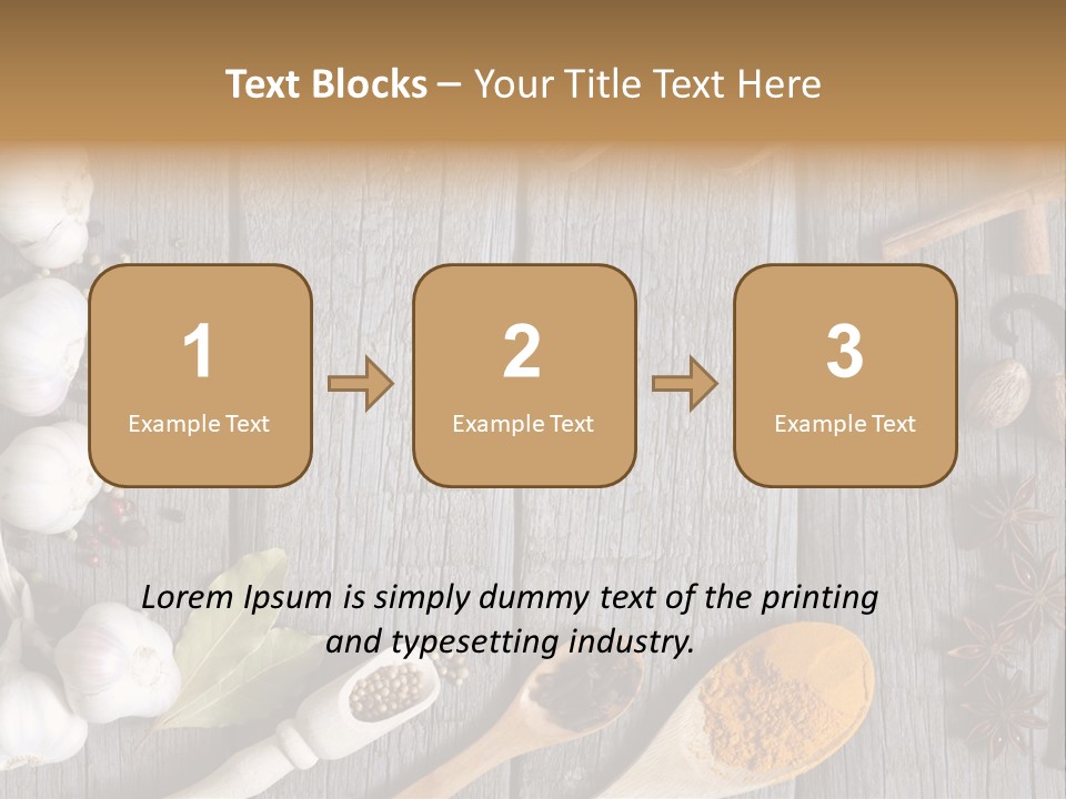 Background Organic Vegetable PowerPoint Template