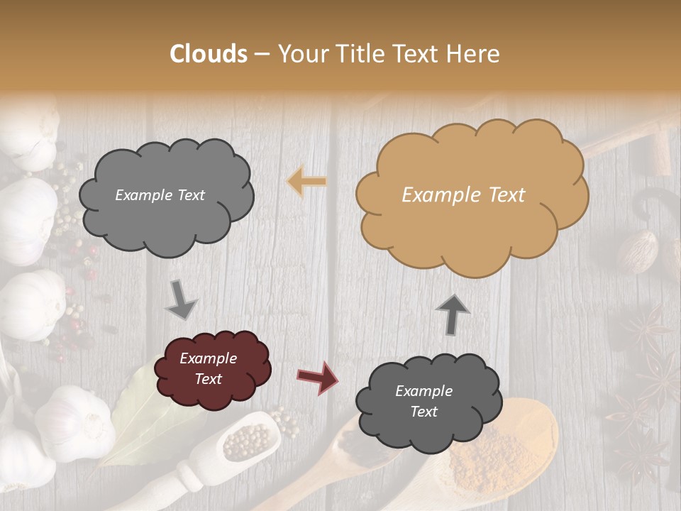 Background Organic Vegetable PowerPoint Template