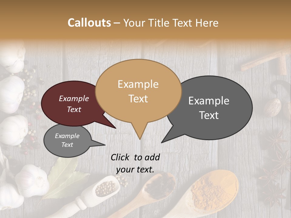 Background Organic Vegetable PowerPoint Template