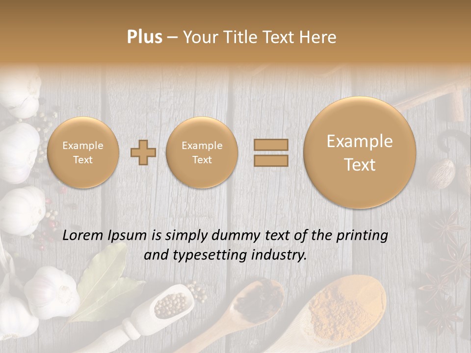 Background Organic Vegetable PowerPoint Template
